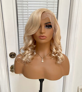 613 Honey Blonde Body Wave Frontal Wig