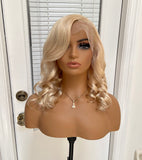 613 Honey Blonde Body Wave Frontal Wig
