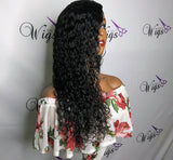 Silk Top Lace Frontal Wig Deep Wave