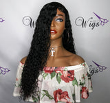 Silk Top Lace Frontal Wig Deep Wave