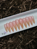 Gold Foil Tips (pink)