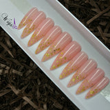 Gold Foil Tips (pink)