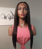 Silk Top Lace Frontal Wig Silky Straight